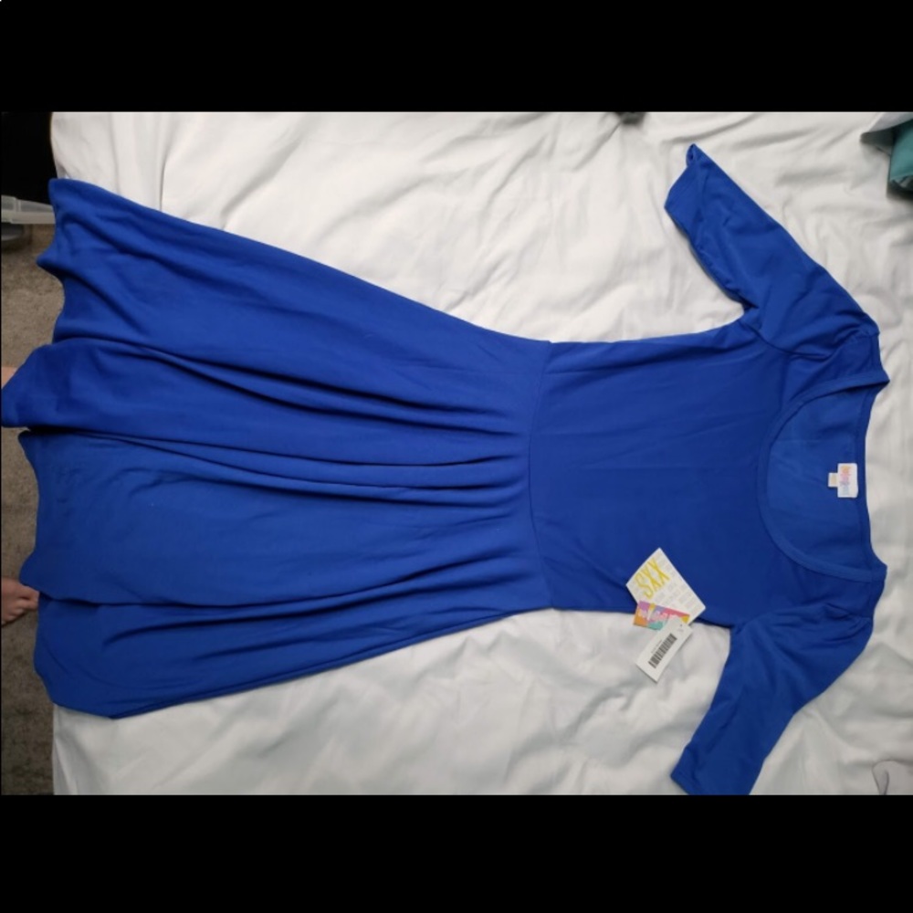 Blue dress